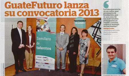 GUATEFUTURO LANZA SU CONVOCATORIA 2013 – EL PERIÓDICO