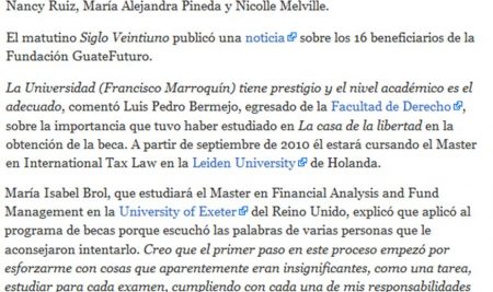 EGRESADOS DE LA UFM CON BECAS PARA EL EXTRANJERO – NOTICIAS.UFM.EDU