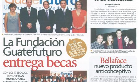 LA FUNDACIÓN GUATEFUTURO ENTREGA BECAS – EL PERIÓDICO